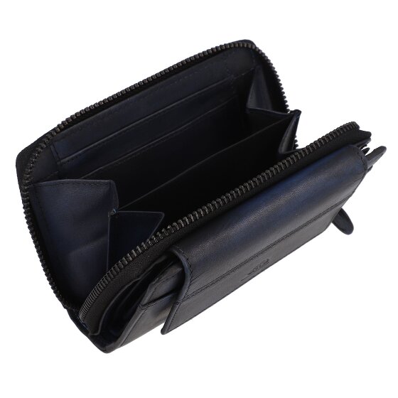 Greenburry Destressed Portfel Ochrona RFID Skórzany 13.5 cm