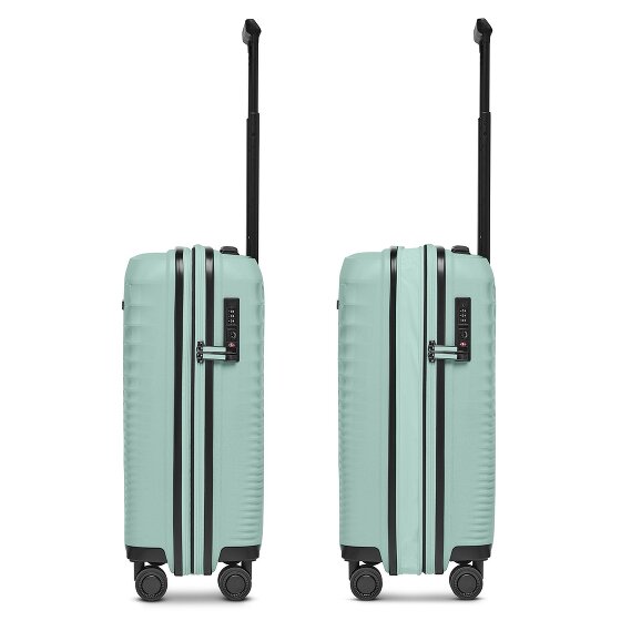 Farmhood Eco Edition 4 kółka Walizka kabinowy 55 cm z plisą rozprężną