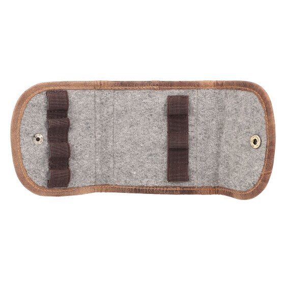 Greenburry Skórzana torba myśliwska vintage 11 cm