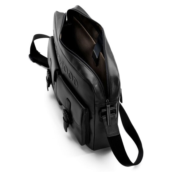 Farmhood Memphis Briefcase Messenger Skórzany 38 cm Komora na laptopa