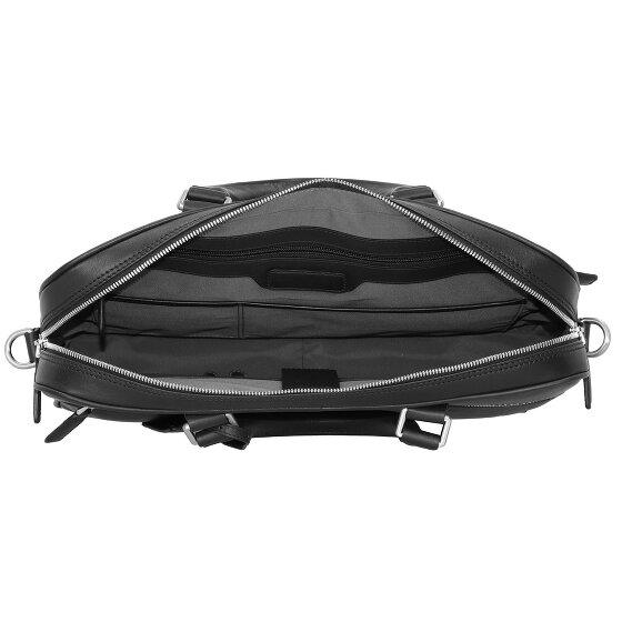 Picard Autentyczna teczka skórzana z przegrodą na laptopa 40 cm