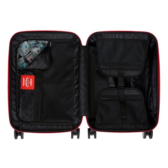 Sprayground Printed Zipper Shark 4 kółka Walizka kabinowy 55 cm