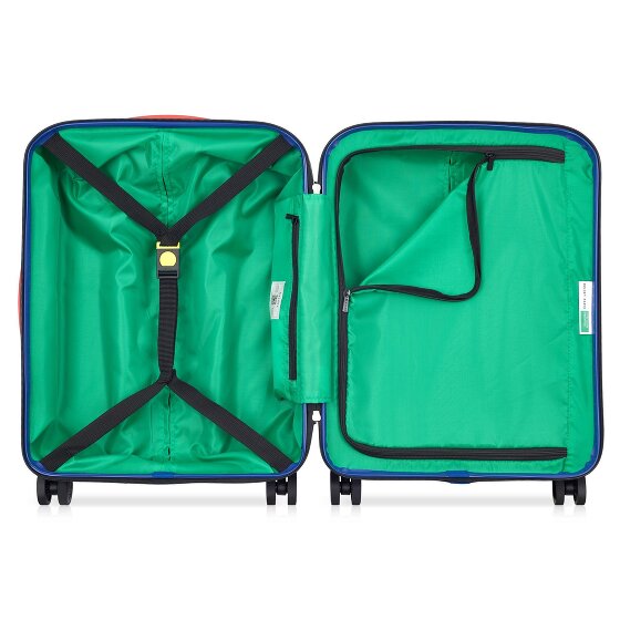 Delsey Paris x United Colors of Benetton United 4-kołowy wózek kabinowy 55 cm