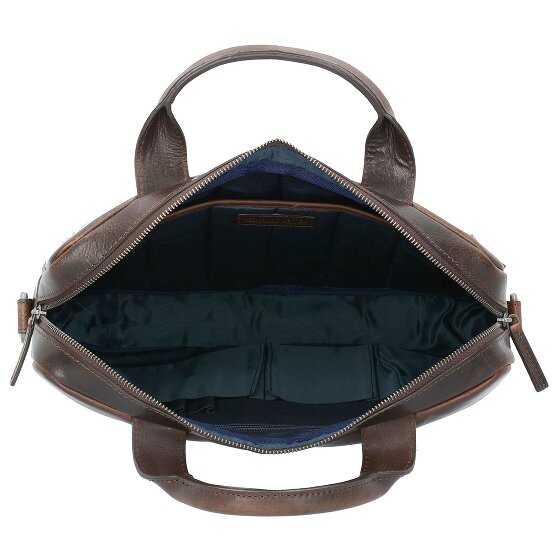 Leonhard Heyden Teczka Roma skórzana 37 cm przegroda na laptopa