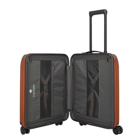 Travelite Dynamiic 4 kółka Walizka kabinowy 55 cm