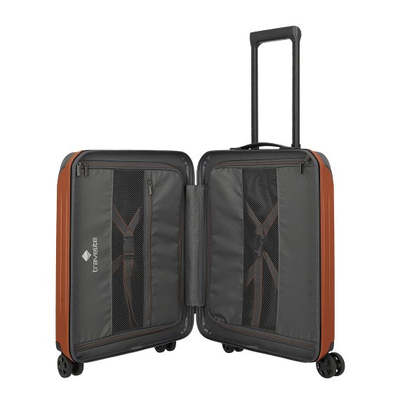 Travelite Dynamiic 4 kółka Walizka kabinowa 55 cm