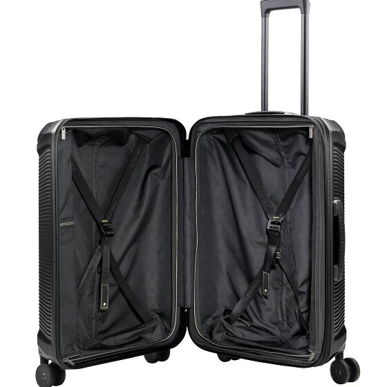 Travelite Millennium 4 kółka Walizka 67 cm z plisą rozprężną