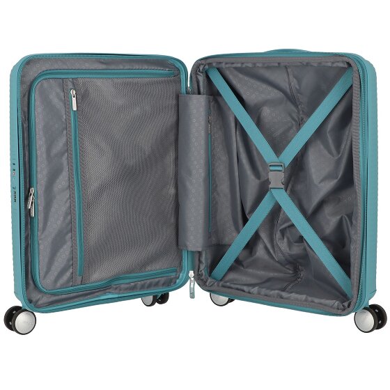 American Tourister Soundbox Wózek kabinowy 4-kołowy 55 cm