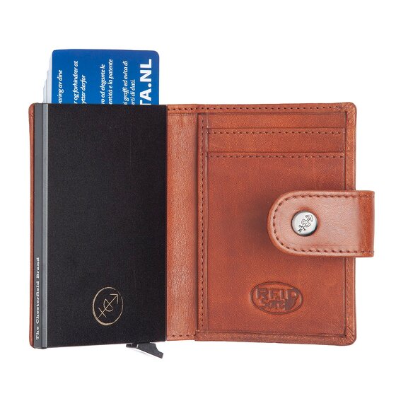 The Chesterfield Brand Barrea Portfel Ochrona RFID Skórzany 7 cm