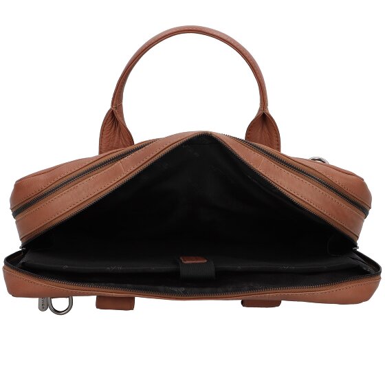 Plevier Structure Petronas Teczka Skórzany 40 cm Komora na laptopa