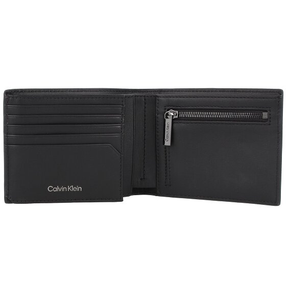 Calvin Klein Modern Bar Portfel Ochrona RFID Skórzany 12.5 cm