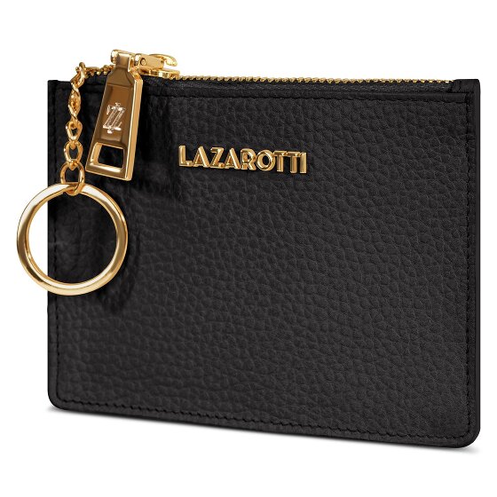 Lazarotti Bologna Leather Portfel z kluczem Skórzany 11.5 cm