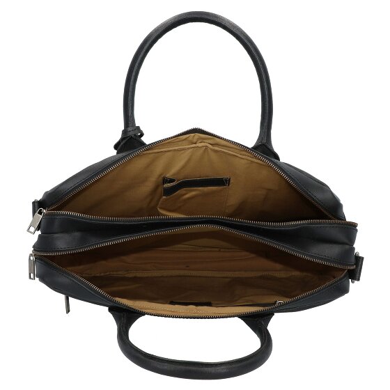 Burkely Vintage Taylor Briefcase Leather 40 cm Komora na laptopa