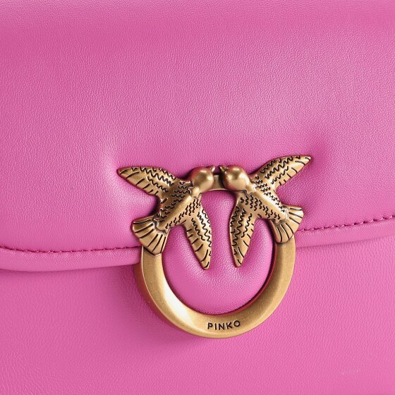 PINKO Love Box Torba na ramię Skórzany 20 cm