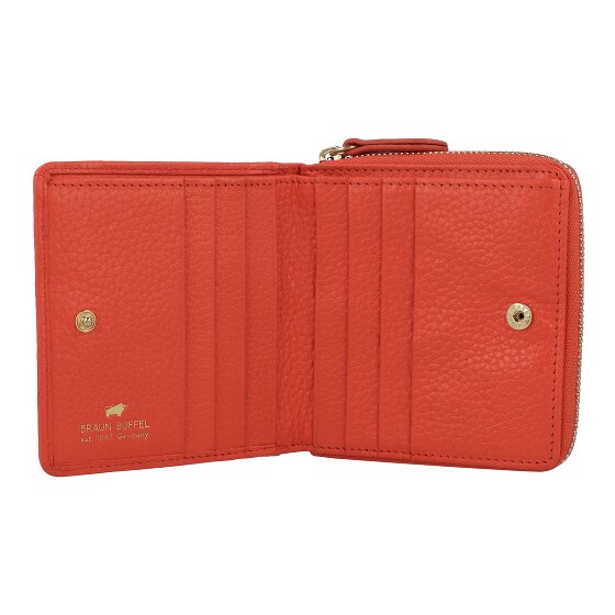Braun Büffel Asti Portfel Ochrona RFID Skóra 10 cm