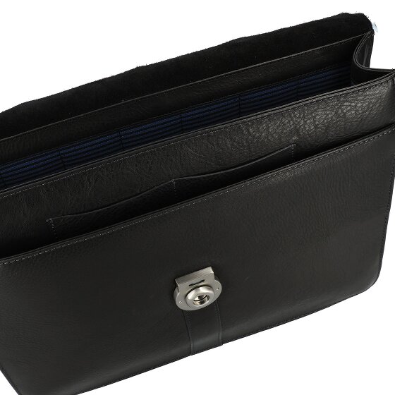 Leonhard Heyden Bergamo Teczka skórzana 38 cm Przegroda na laptopa