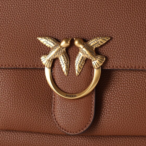 PINKO Love One Torba na ramię Skórzany 30 cm