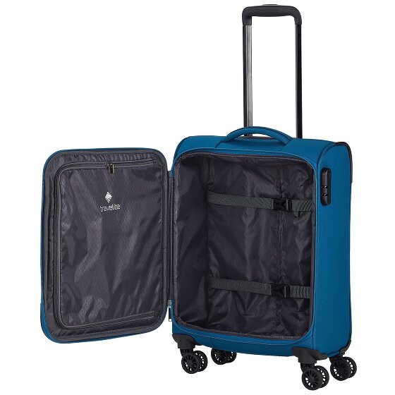 Travelite Chios 4 kółka Walizka kabinowa 55 cm