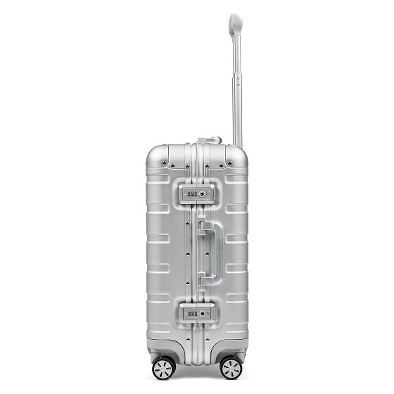 Redolz Pro Aluminium 4 kółka Walizka kabinowy S 55 cm