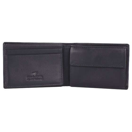 Braun Büffel Hannes Portfel Ochrona RFID Skórzany 10.5 cm
