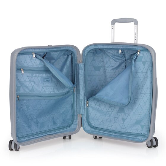 Gabol Queens 4 kółka Walizka kabinowy S 54 cm z plisą rozprężną