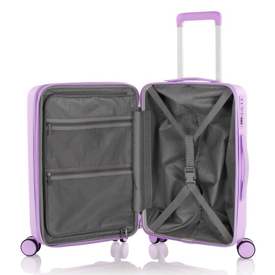 Heys Pastel 4 kółka Walizka kabinowy S 53 cm z plisą rozprężną
