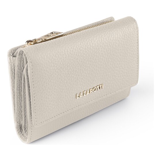 Lazarotti Skórzany portfel Bologna XL z przegrodą na zamek błyskawiczny, skóra 14 cm