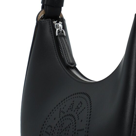 Karl Lagerfeld Circle Torba na ramię Skórzany 28 cm