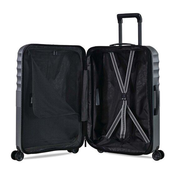 Eminent Dandelion 4 kółka Walizka kabinowy S 40 cm z plisą rozprężną