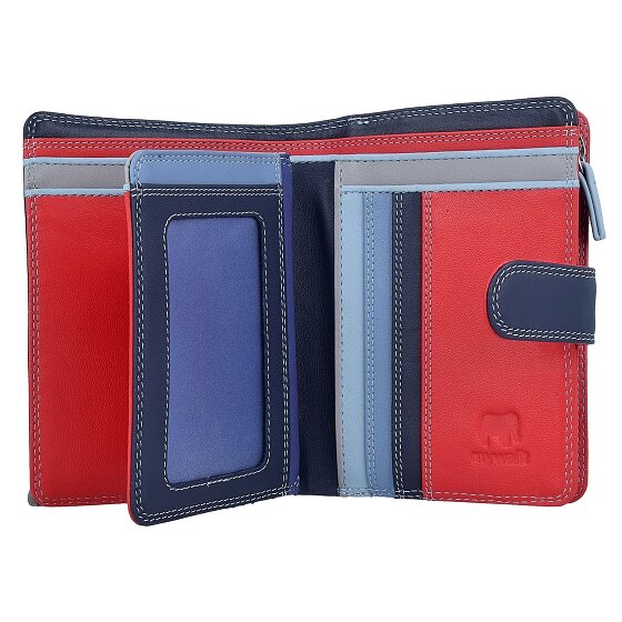 Mywalit Medium Snap Wallet Leather Purse 13 cm