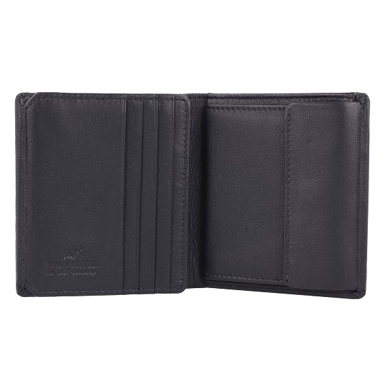 Braun Büffel Hannes Portfel Ochrona RFID Skórzany 9.5 cm