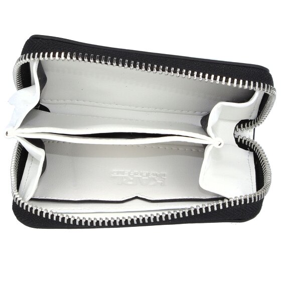 Karl Lagerfeld Portfel dziurkowany skóra 10,5 cm