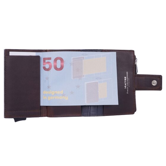 Maître Birkheim C-Four Etui na karty kredytowe Ochrona RFID Skórzany 6.5 cm