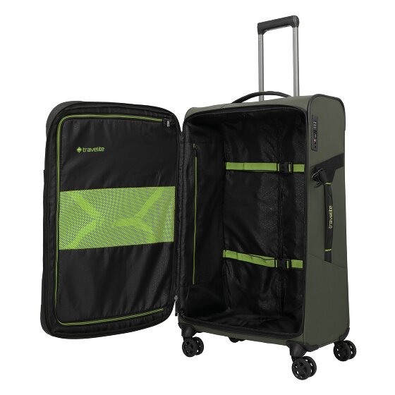 Travelite Briize 4 kółka Walizka L 78 cm z plisą rozprężną