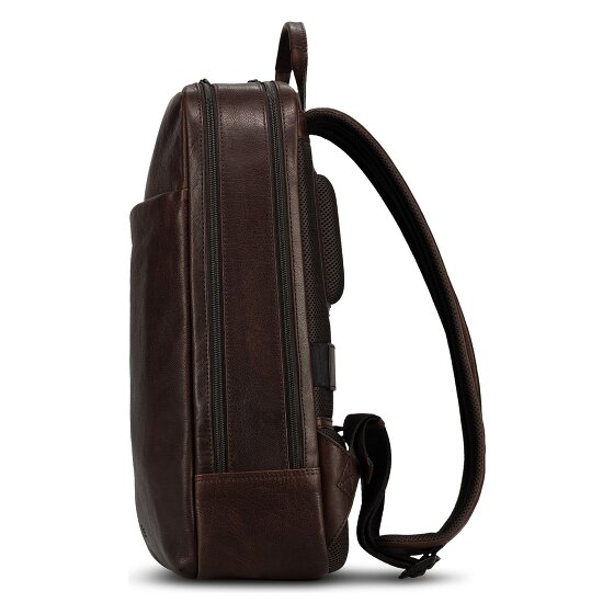 Jost Glasgow Plecak Ochrona RFID Skóra 44 cm Komora na laptopa
