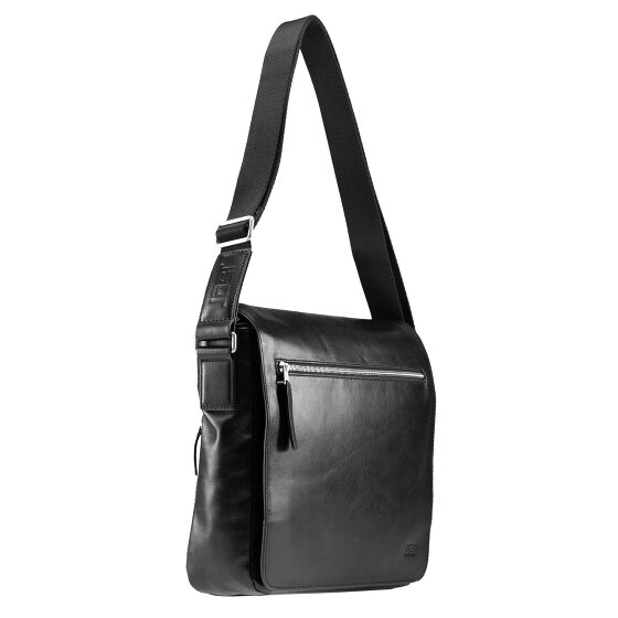 Jost Skagen Briefcase Messenger Skórzany 32 cm Komora na laptopa