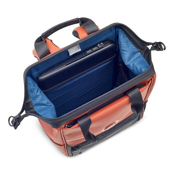 Delsey Paris Turenne Soft Plecak Ochrona RFID 39 cm Komora na laptopa