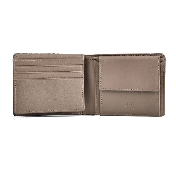 Piquadro Sync Portfel Ochrona RFID Skóra 11 cm