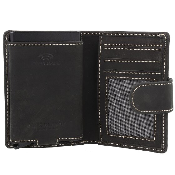 Jack Kinsky Baltimore Etui na karty kredytowe Ochrona RFID Skórzany 11 cm