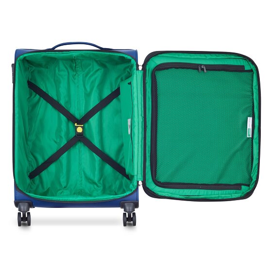 Delsey Paris x Zestaw walizek na 4 kółkach United Colors of Benetton Colour Block 3 szt.