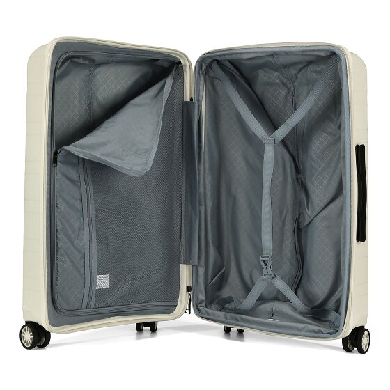 d&n Travel Line 4700 4 kółka Walizka 68 cm z plisą rozprężną