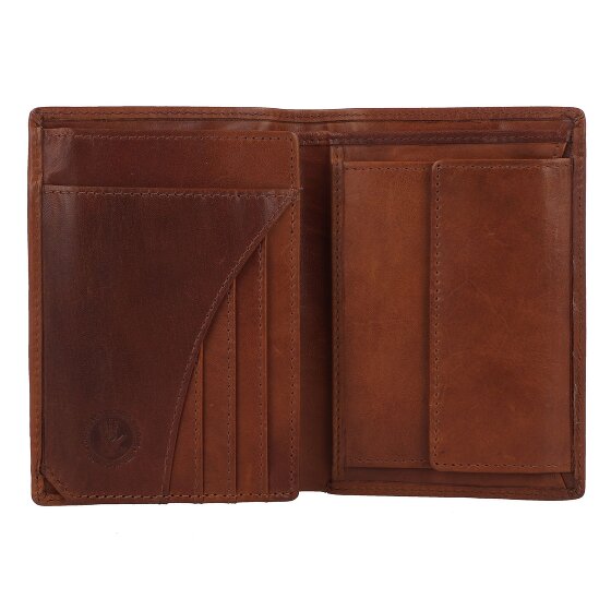 Greenburry Newport Portfel Ochrona RFID Skórzany 12.5 cm