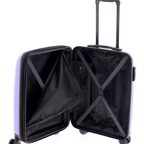 Gladiator 3400 4 kółka Walizka kabinowy 55 cm z plisą rozprężną