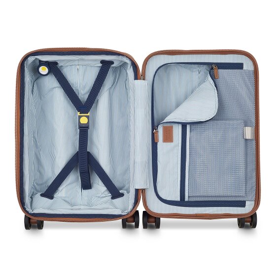 Delsey Paris Cadence 4 kółka Walizka kabinowy 55 cm z plisą rozprężną