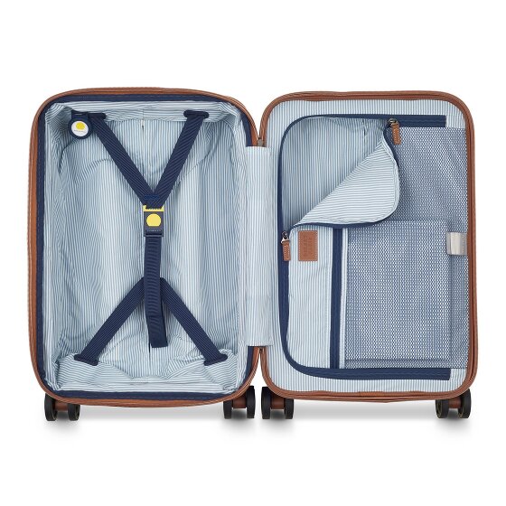 Delsey Paris Cadence 4 kółka Walizka kabinowy 55 cm z plisą rozprężną