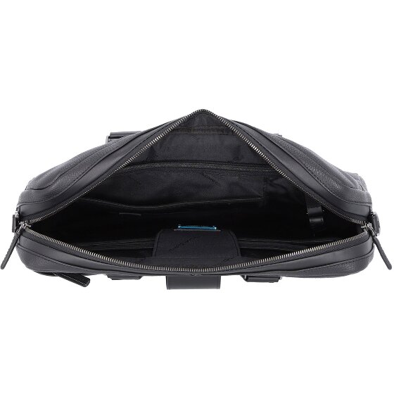 Piquadro Skórzana teczka Ili 38 cm