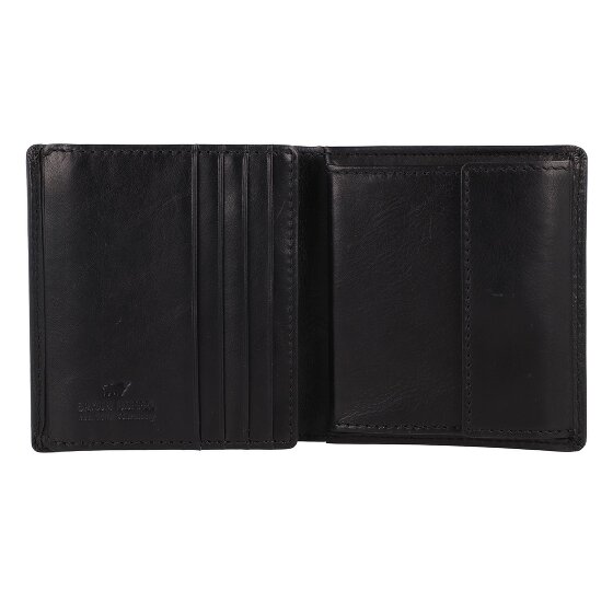 Braun Büffel Arezzo Portfel Ochrona RFID Skórzany 9.5 cm
