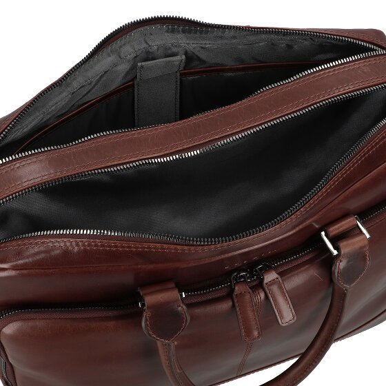 bugatti Romano Teczka Skórzany 40 cm Komora na laptopa