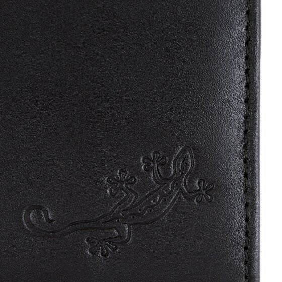 oxmox Leather Portfel Ochrona RFID Skóra 12 cm