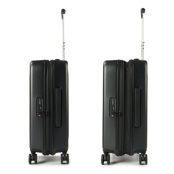 Samsonite Fyrm 4 kółka Walizka kabinowy S 55 cm z plisą rozprężną